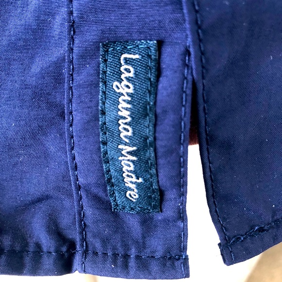 Magellan Outdoor Laguna Madre Navy XL long sleeve 2 pocket - Picture 5 of 7